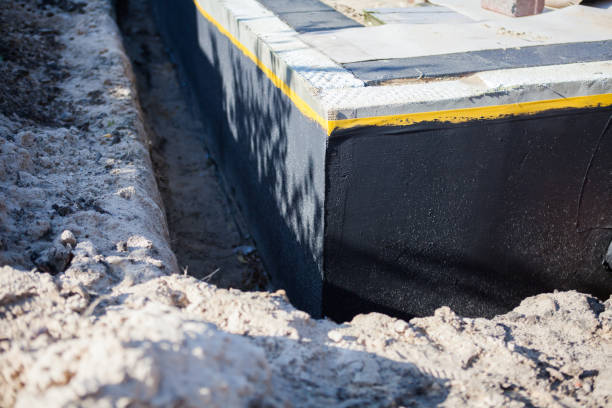 Residential Basement Waterproofing installation at a Waldo, OH home by SJ Waterproofing Pros